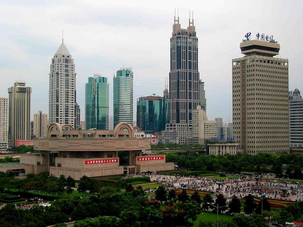 Hanting Premium Hotel Shanghai South Xizang Road ภายนอก รูปภาพ